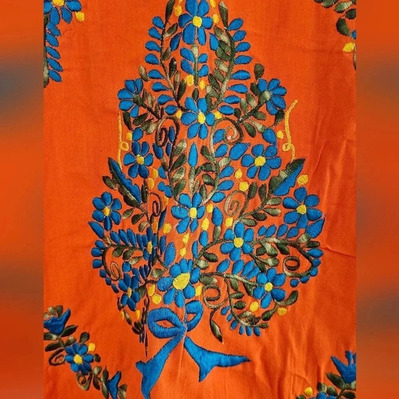 Embroidered Mexican Dress S/M- Vestido Mexicano Bordado - Picture 3 of 6